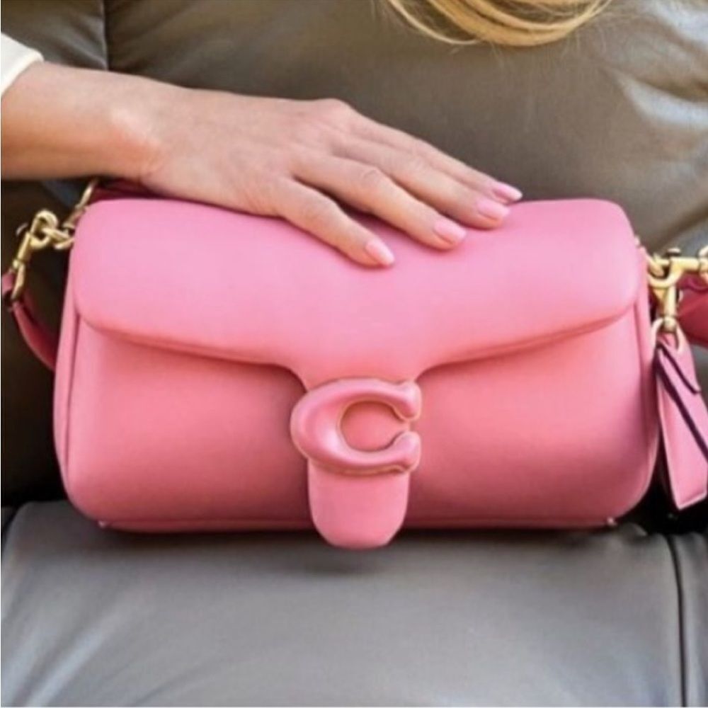 Coach Pink Tabby 26 Bag Pillow Bag Baby Pink Crossbody Bag